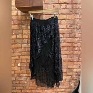 Free people lace skirt